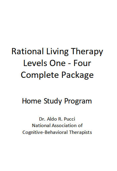 Rational Living Therapy - Levels One - Four Complete Package