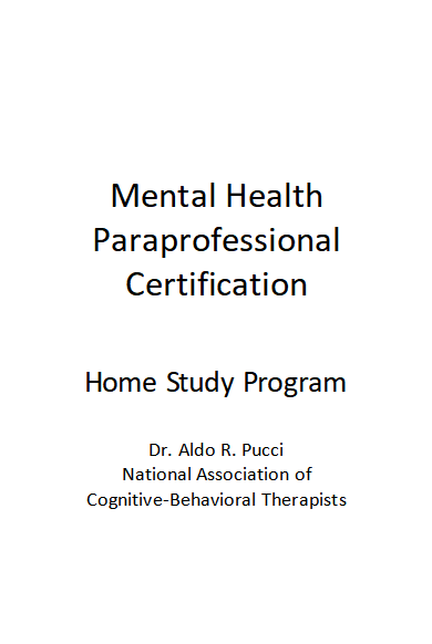 Mental Health Paraprofessional Certification CBT Online Store Mental Health Paraprofessional Certification CBT Online Store