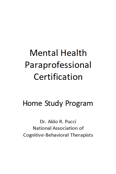 Mental Health Paraprofessional Certification