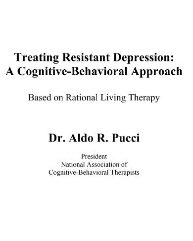 Treating Resistant Depression Home Study Program